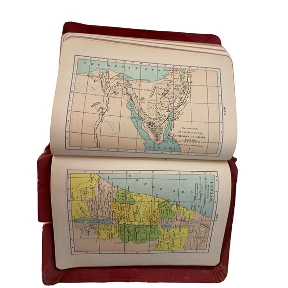 Vntg 1946 Holy Bible 500th Anniversary The Good Shepherd Edition Red Leinweber - Picture 7 of 16